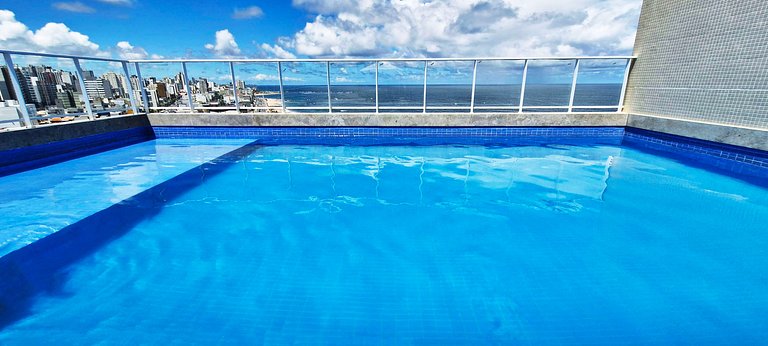 Apartamento com varanda vista mar - COPIT0109