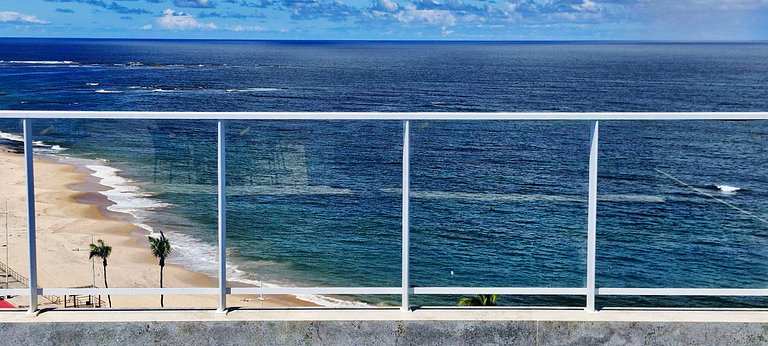 Apartamento com varanda vista mar - COPIT0109