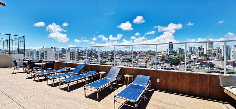 Apartamento com varanda vista mar - COPIT0109