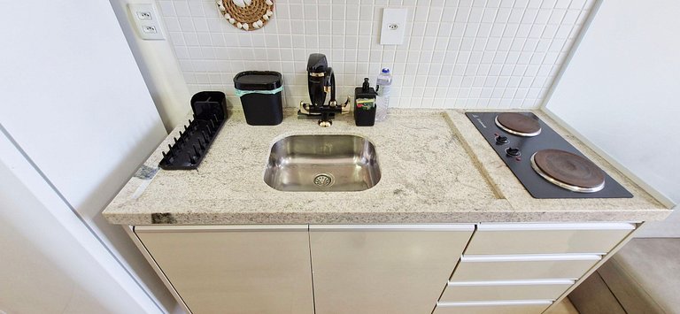 Apartamento com varanda vista mar - COPIT0109