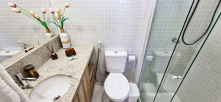 Apartamento com varanda vista mar - COPIT0109