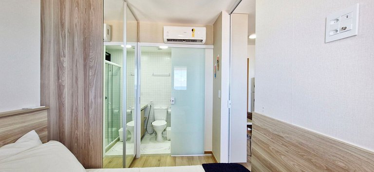 Apartamento com varanda vista mar - COPIT0109