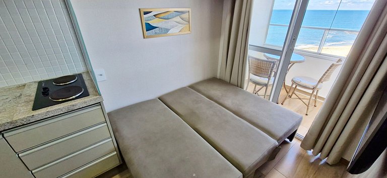Apartamento com varanda vista mar - COPIT0109