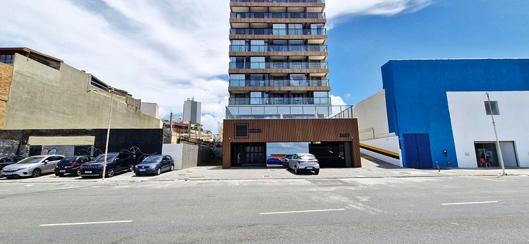 Apartamento com varanda vista-mar - COPIT0110