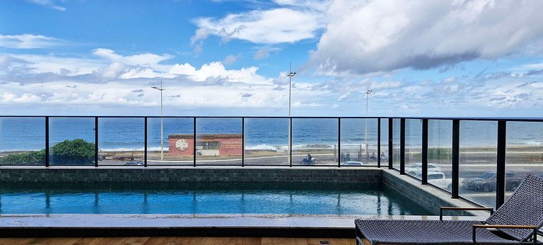 Apartamento com varanda vista-mar - COPIT0110