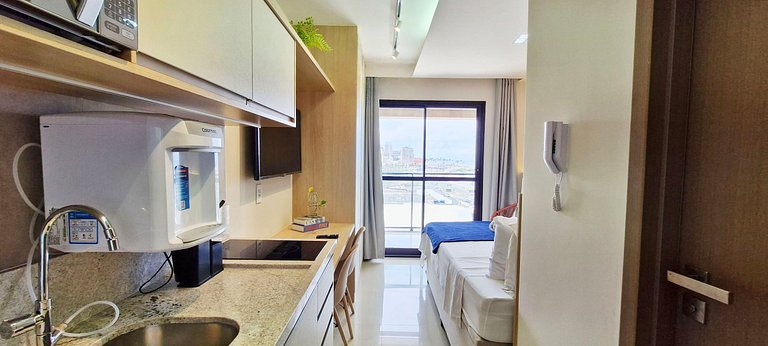 Apartamento com varanda vista-mar - COPIT0110