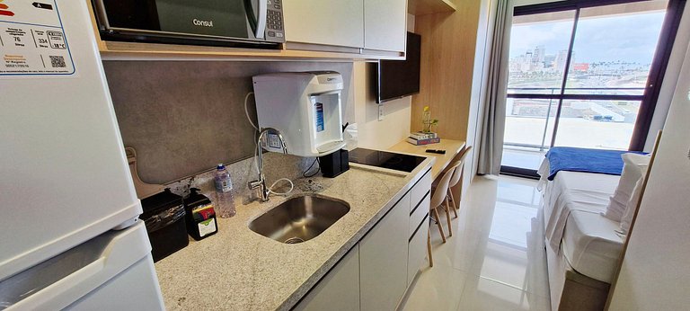 Apartamento com varanda vista-mar - COPIT0110