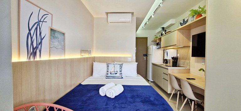 Apartamento con balcón y vista al mar - COPIT0110