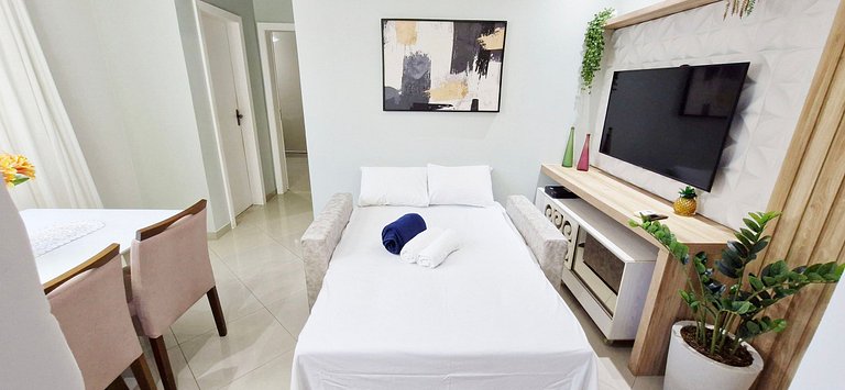 Two bedrooms 5 min from Shopping Barra - COBAR0148