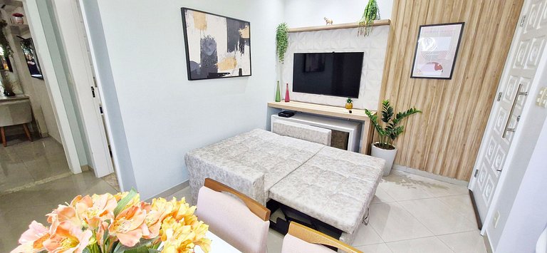 Dois quartos a 5min do Shopping Barra - COBAR0148