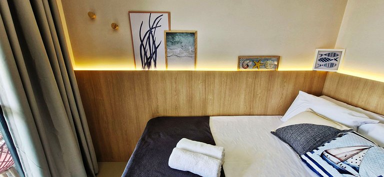 Apartamento com varanda vista-mar - COPIT0110