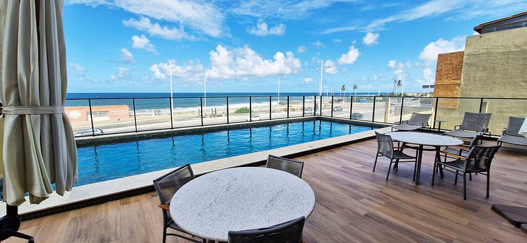 Apartamento com varanda vista-mar - COPIT0110