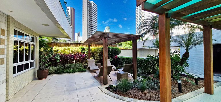 Large balcony with sea view at Top House COBAR0150