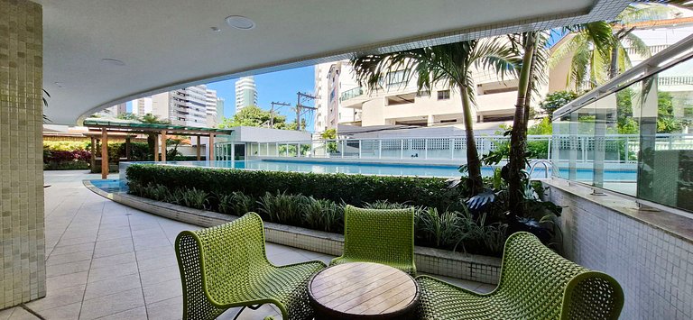 Balcón con vista al mar en Top House - COBAR0150