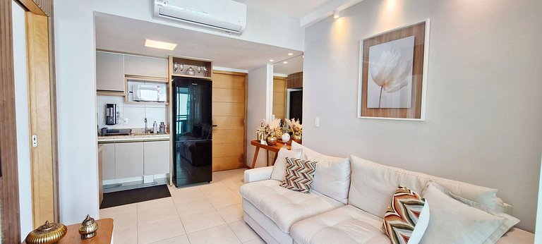 Large balcony with sea view at Top House COBAR0150