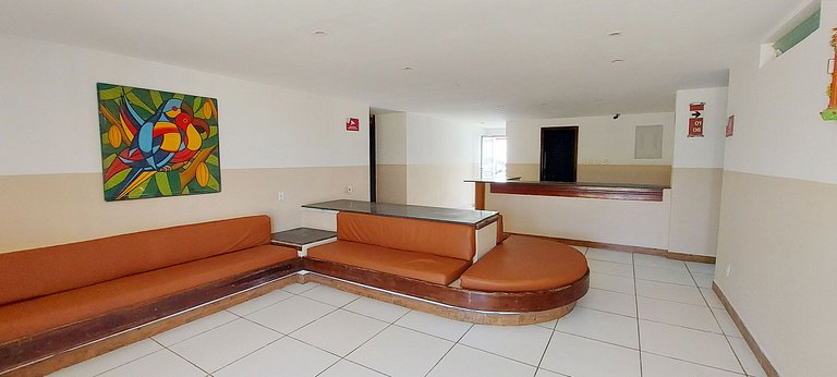 Bem decorado com vista do mar! - COPFL0110