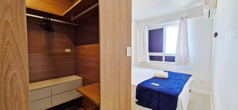 Pet friendly com varanda vista mar - COARM0113