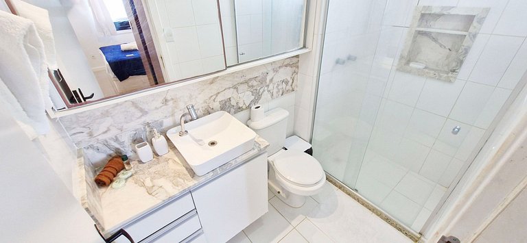 Pet friendly com varanda vista mar - COARM0113