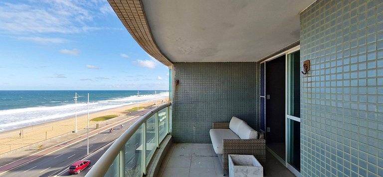 Pet friendly com varanda vista mar - COARM0113
