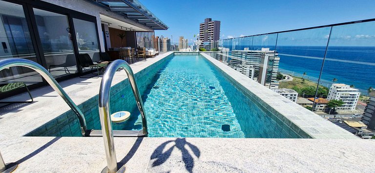 Vista mar ao lado do Shopping Barra - COBAR0151