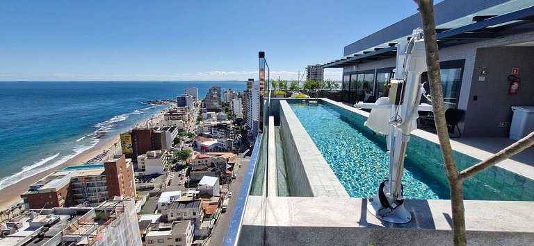 Sea view next to Shopping Barra - COBAR0151